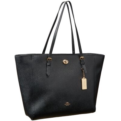 Coach crossgrain turnlock tote sale