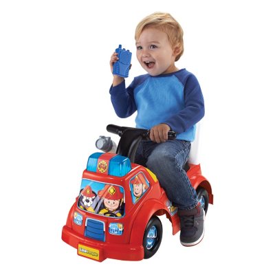 Fisher Price Fire Truck Ride-On Deluxe - Sam's Club