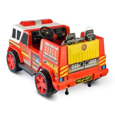 12v ride on fire engine