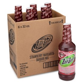 Zing Zang Strawberry Margarita-Daiquiri (32 oz., 6 pk.)