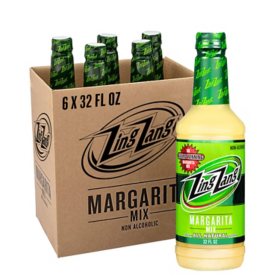 Zing Zang Margarita Mix, 32 fl. oz. bottle, 6 pk.