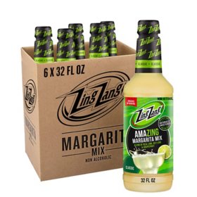 Zing Zang Margarita Mix, 32 fl. oz. bottle, 6 pk.