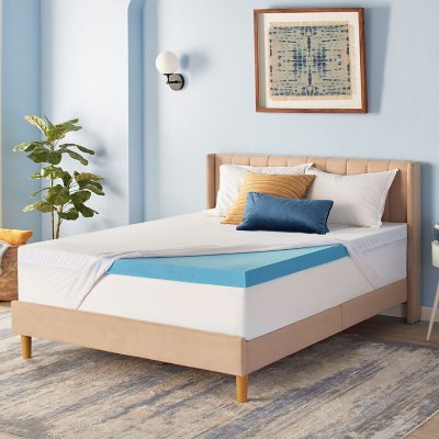 Serta® Soothing Cool® 3-Inch Gel Memory Foam Mattress Topper