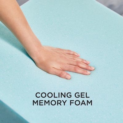 Loungeables Wedge Pillow with Cooling Gel Memory Foam - Sam's Club