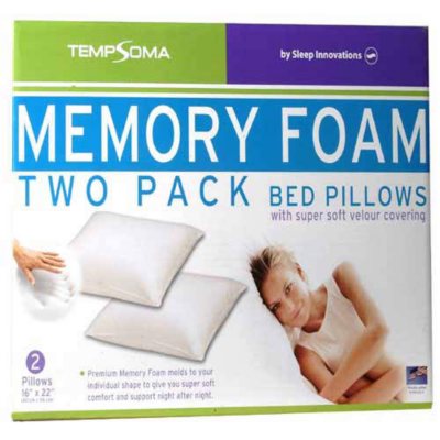 Memory Foam Pillows Twin Pk. Sam s Club