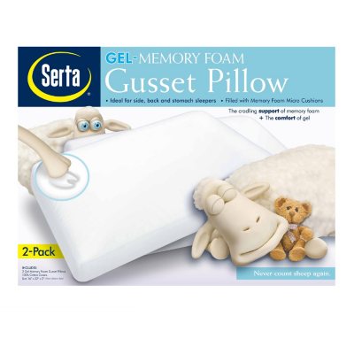 Sam's club gel memory best sale foam pillow