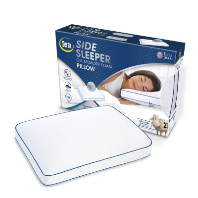 Serta clean sleep hot sale memory foam pillow