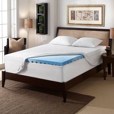 Cooling Air Flow Memory Foam Mattress Topper