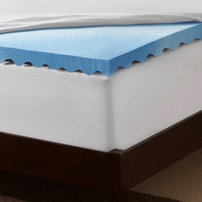 Deluxe massage memory foam mattress topper For A Good Night's