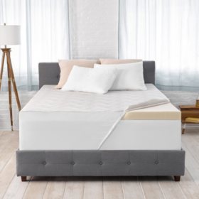 Serta Ideal Temperature 3 Memory Foam Mattress Topper With 37 5