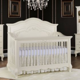 Evolur Aurora 5-in-1 Convertible Crib (Choose Your Color)