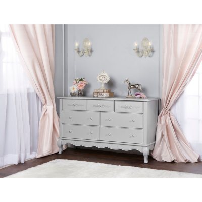 Evolur fairbanks 7 store drawer double dresser