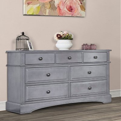 storm grey dresser