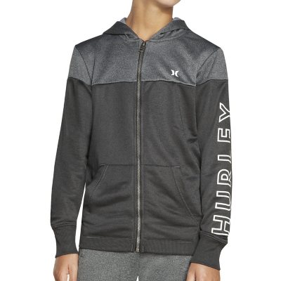 Boys hurley 2025 full zip jacket