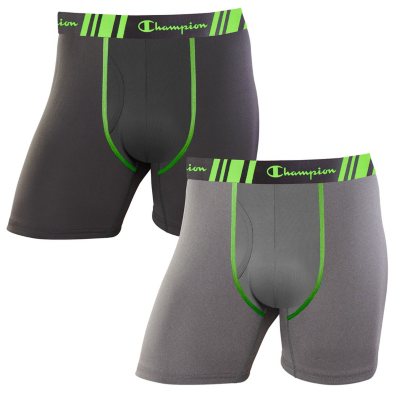 champion men's tech performance boxer brief