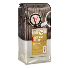Victor Allen's Decaf Light Roast Whole Bean Coffee, Morning Blend (2.5 lbs.)
