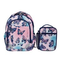 Crckt Youth 2-Piece Backpack Set with Matching Lunch Kit (Assorted Colors)