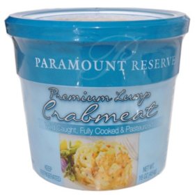 Paramount Reserve Premium Lump Crab Meat  (16 oz.)
