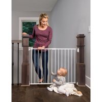 Regalo Top of Stair Baby Gate, White (28.75" Tall)