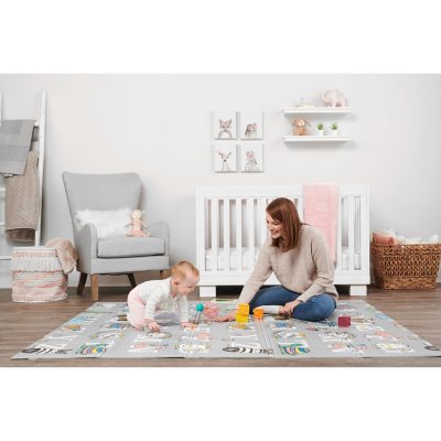 Reversible foam play sales mat