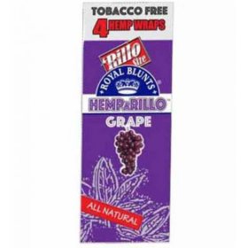 Royal Blunts Hemparillo Grape Wraps 4 ct., 15 pk.