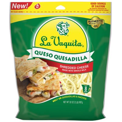 La Vaquita Queso Quesadilla Shreds 2 Lbs. - Sam's Club