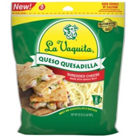 La Vaquita Queso Quesadilla Shreds (2 lbs.)