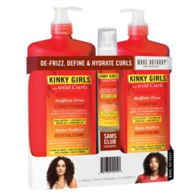 Marc Anthony Kinky Girls Shampoo Conditioner Oil Treatment 3