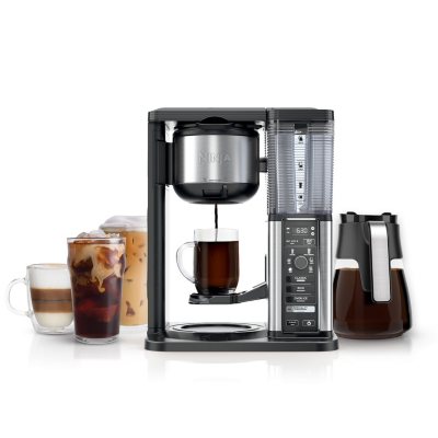 Ninja Specialty Coffee Maker with Fold Away Frother CM401A Sam s Club