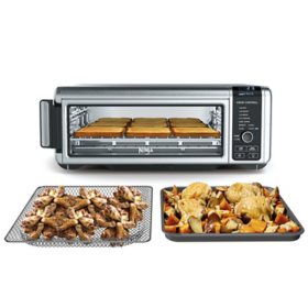  Ninja Foodi 9-in-1 Digital Air Fry Oven, Convection Oven, Toaster, Air Fryer, Flip-Away for Storage