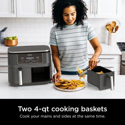 Ninja Foodi - 8L 4-in-1 Dual-Basket Air Fryer with DualZone Technology –  CHAP Aubaines