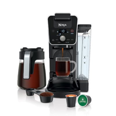 Ninja Specialty Coffee Maker With Fold-Away Frother And Glass Carafe CM405A  - Sam's Club