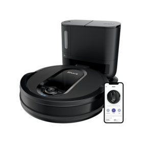 Shark IQ Robot Self-Empty Robot Vacuum, UR1005SR, Home Mapping, Self-Cleaning Brushroll, Wi-Fi