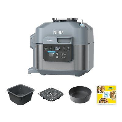Ninja Speedi Rapid Cooker & Air Fryer, SF302A, 6-Qt. Capacity, 11-in-1 Functionality, Meal Maker, Sea Salt Gray