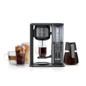 Ninja Specialty Coffee Maker With Fold-Away Frother And Glass Carafe CM405A