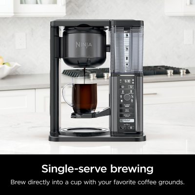 Ninja Specialty Coffee Maker With Fold-Away Frother And Glass Carafe CM405A  - Sam's Club