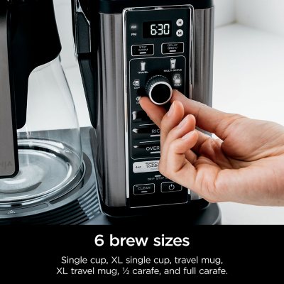 Ninja Specialty Coffee Maker With Fold-Away Frother And Glass Carafe CM405A  - Sam's Club in 2023