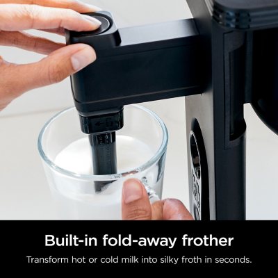 Ninja Specialty Coffee Maker with Fold-Away Frother and Glass