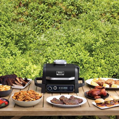 Ninja Woodfire Outdoor Grill & Smoker, OG705A, 7-in-1 Master Grill - Sam's  Club