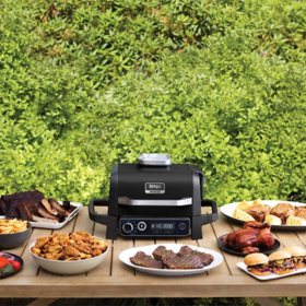 Ninja Woodfire Outdoor Grill & Smoker, OG705A, 7-in-1 Master Grill