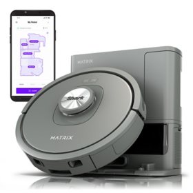 Shark Matrix Self-Emptying Robot Vacuum with 60 Day Dock, Precision Home Mapping, Wi-Fi Connected UR2350AE