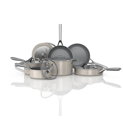 Ninja NeverStick™ Ceramic Pro™ 12-Piece Cookware Set - Stone