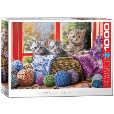 Knittin' Kittens Puzzle, 1000 Piece