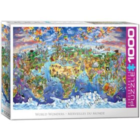 World Wonders Puzzle, 1000 Piece