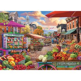 Main Street Market  Puzzle, 1000 Piece