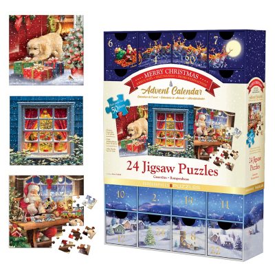 Classic Christmas Advent Puzzle Calendar Sam's Club