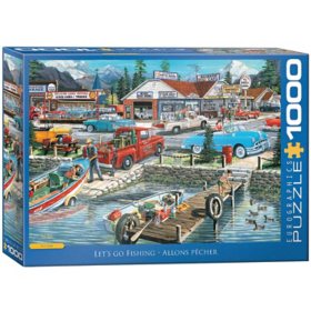 Let's Go Fishing Puzzle, 1000 Piece