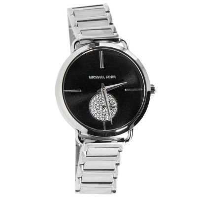 michael kors portia watch black