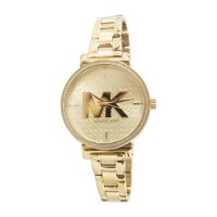 Michael Kors Sofie Quartz Crystal Gold Dial Ladies Watch