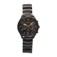 Michael Kors Men's Merrick Chronograph Black IP Stainless-Steel Watch